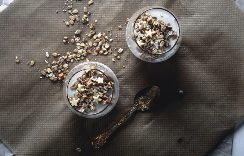Lebkuchen-Marzipan-Panna-Cotta